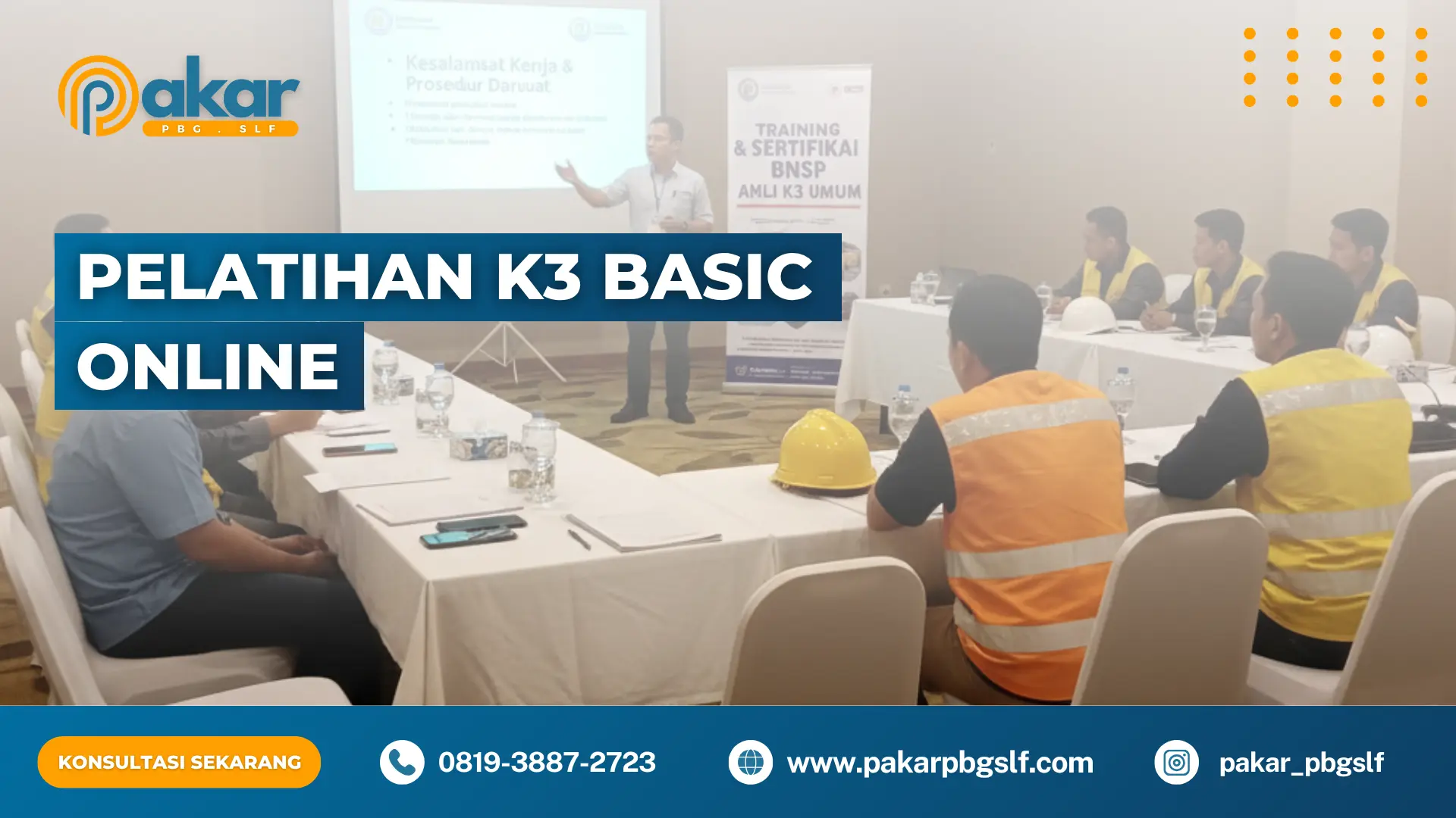 Pelatihan K3 Basic Online