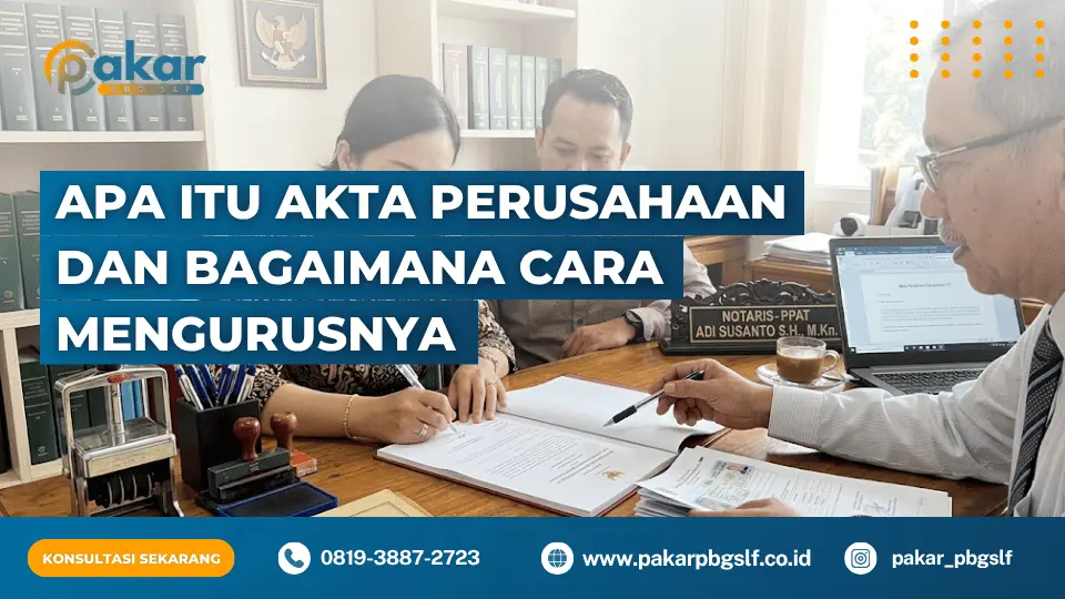 akta perusahaan